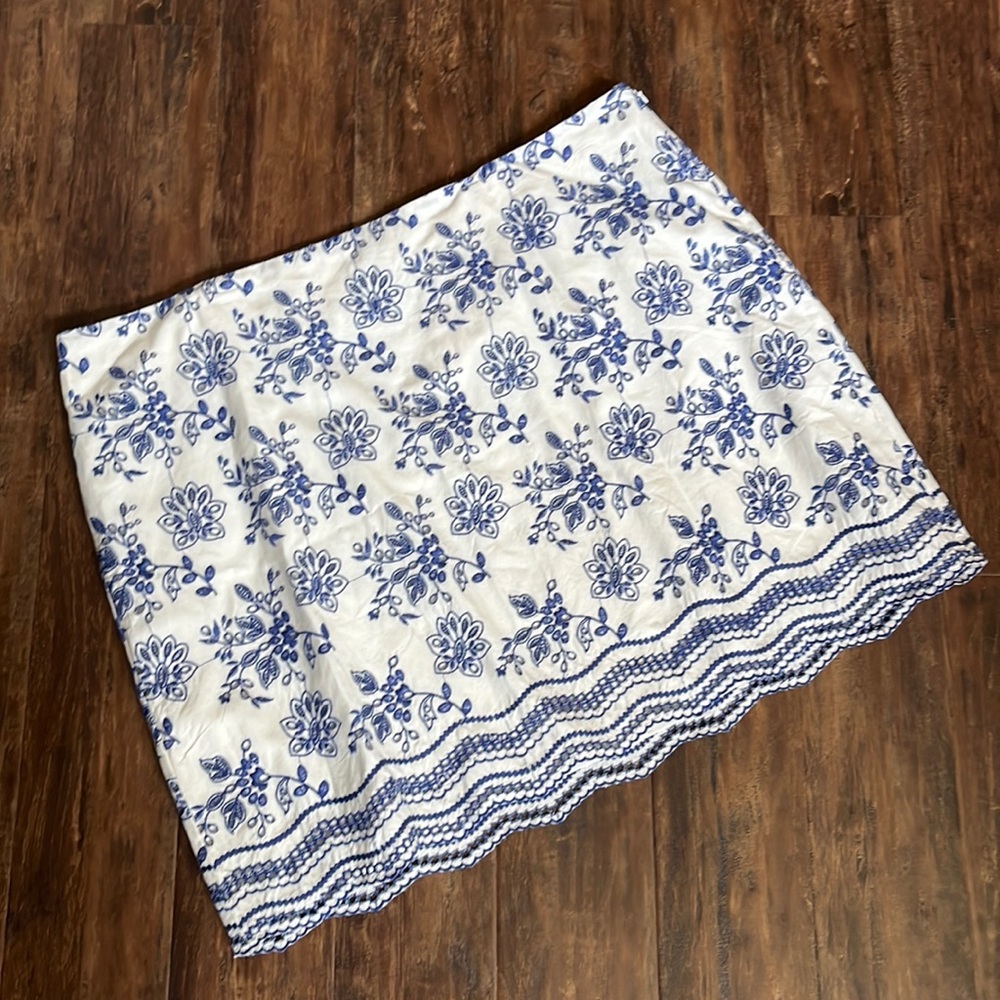 LOFT Eyelet Skirt